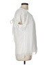 Essentials by Milano 100% Polyester White Short Sleeve Blouse Size L - photo 4