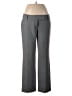 Ann Taylor LOFT Chevron-herringbone Gray Dress Pants Size 8 Petite - photo 1