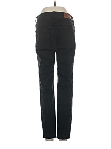 Madewell Petite 9" Mid-Rise Skinny Jeans in Lunar Wash: TENCEL&trade; Denim Edition (view 2)