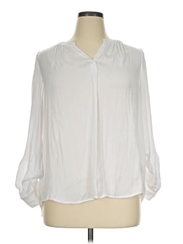 Simply Vera Vera Wang 3/4 Sleeve Blouse (view 1)