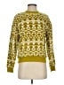 Eddie Bauer 100% Polyester Print Yellow Pullover Sweater Size XS - photo 1