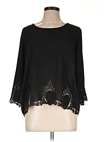 Charming Charlie 3/4 Sleeve Top (view 1)