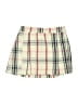 Nordstrom Plaid Ivory Skort Size 8 - photo 1