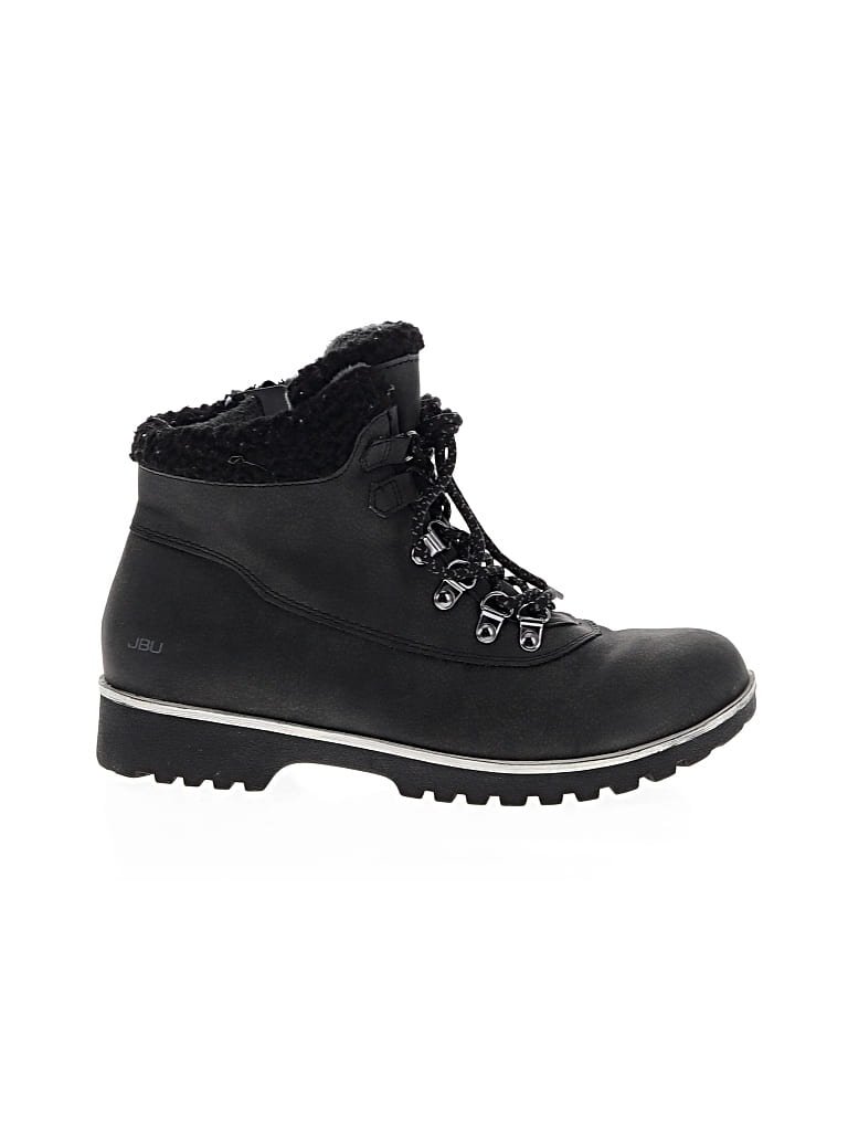 Pre-owned Jbu Ankle Boots In Black
