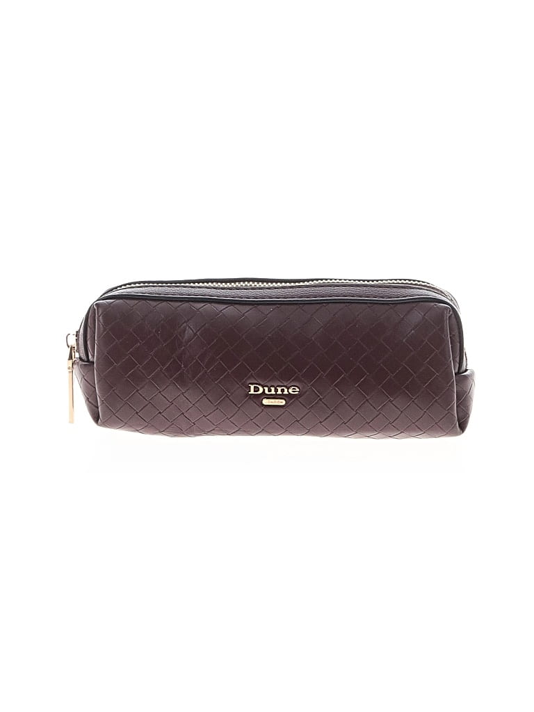 Pre-owned Dune Makeup Bag In Burgundy