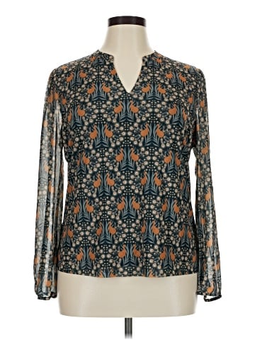 Les Serein Long Sleeve Blouse (view 1)