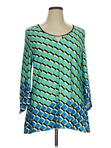Kim Rogers 3/4 Sleeve Blouse (view 1)
