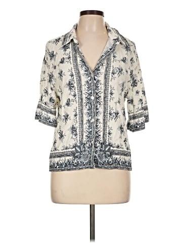 Max Studio 3/4 Sleeve Blouse (view 1)