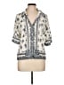 Max Studio Ivory 3/4 Sleeve Blouse Size L - photo 1