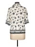 Max Studio Ivory 3/4 Sleeve Blouse Size L - photo 2