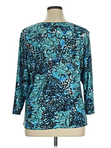 All Hours 3/4 Sleeve Blouse (view 2)