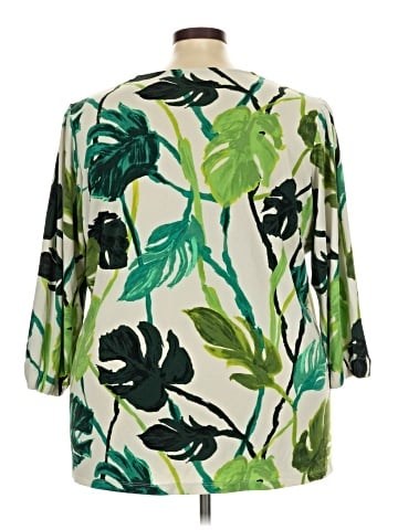 Dennis by Dennis Basso 3/4 Sleeve Blouse (view 2)