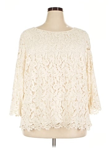 Talbots 3/4 Sleeve Blouse (view 1)