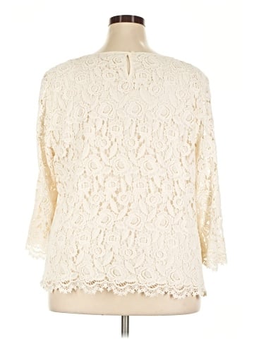 Talbots 3/4 Sleeve Blouse (view 2)