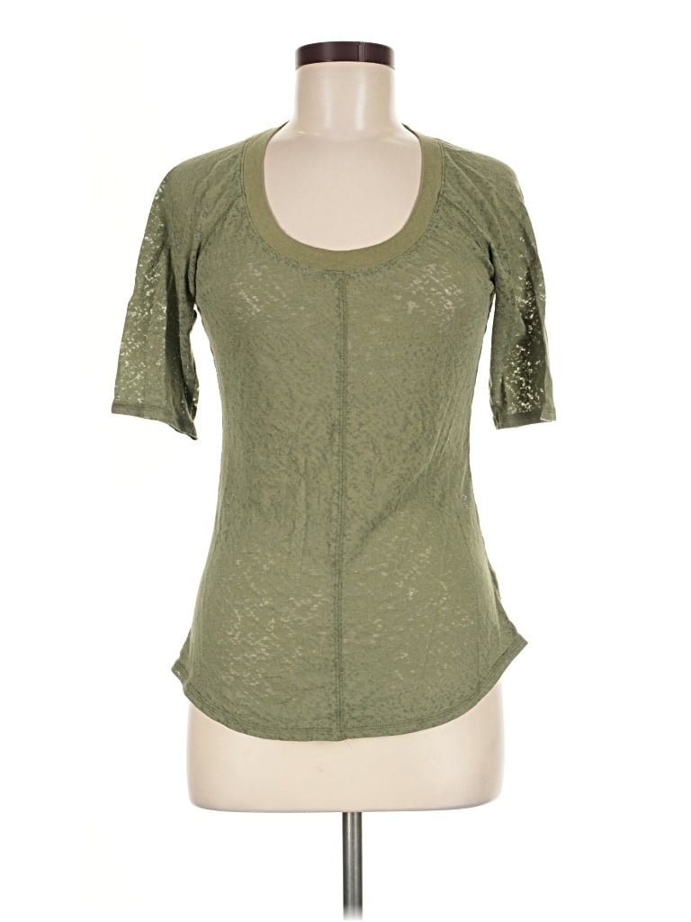 Pre-owned Express Short Sleeve T-shirt In Green