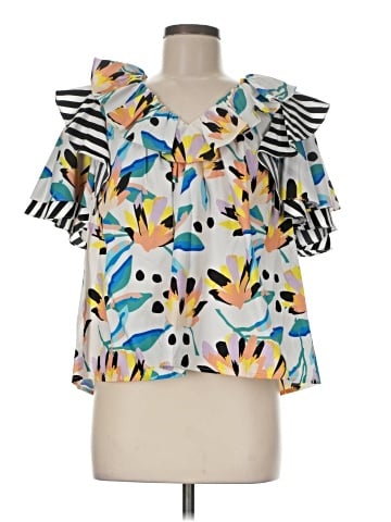 Crosby Short Sleeve Blouse (view 1)