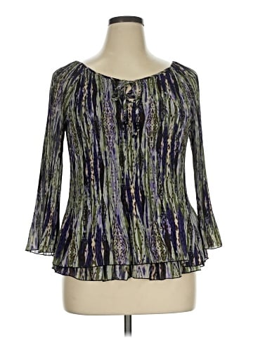 New Directions 3/4 Sleeve Blouse (view 1)