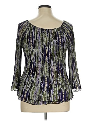New Directions 3/4 Sleeve Blouse (view 2)