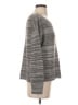 Eileen Fisher 100% Linen Metallic Gray Pullover Sweater Size S - photo 4