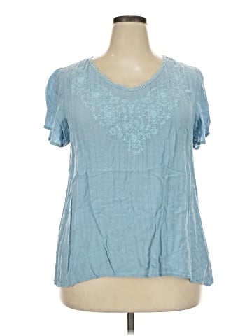 Cato Short Sleeve Blouse (view 1)