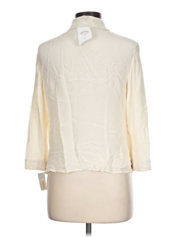 Talbots 3/4 Sleeve Silk Top (view 2)