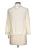 Talbots 100% Silk Ivory 3/4 Sleeve Silk Top Size 10 Petite - photo 2