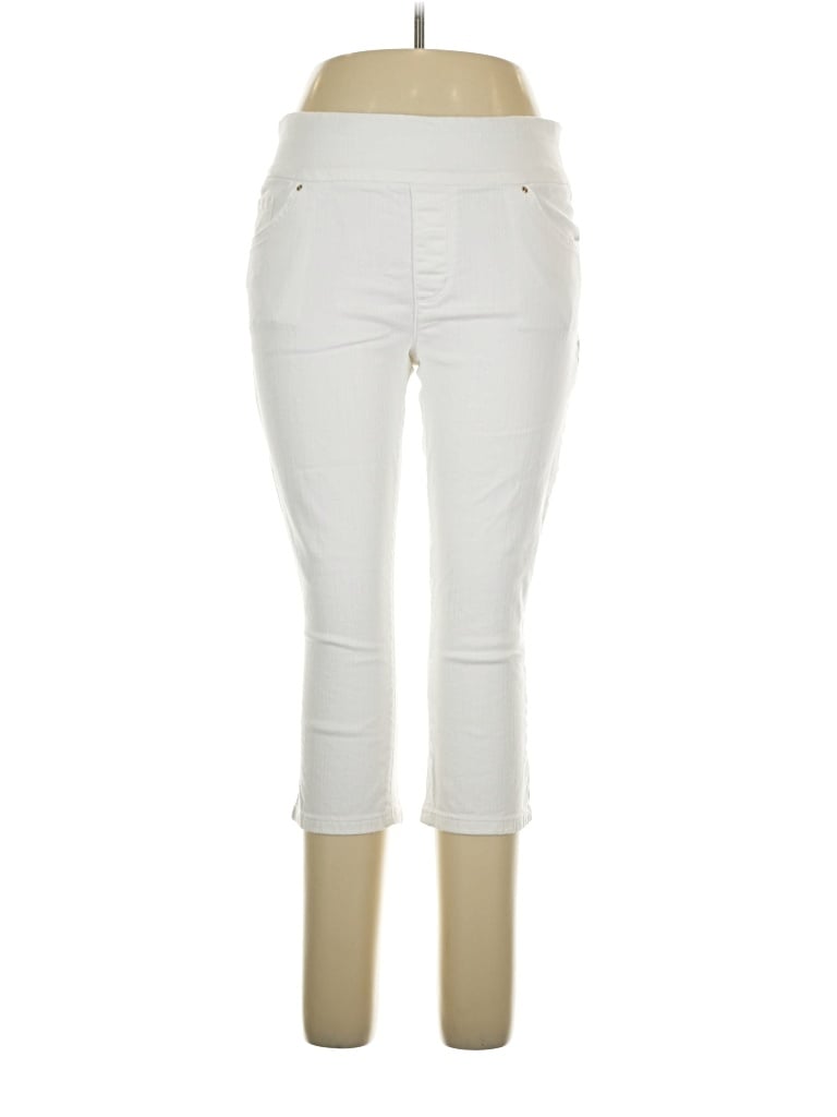 Pre-owned Lee Casual Pants In Ivory