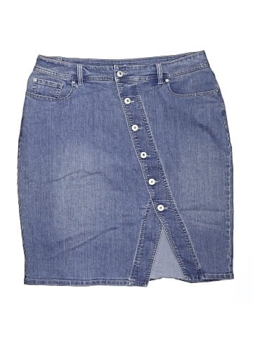 Inc Denim Denim Skirt (view 1)