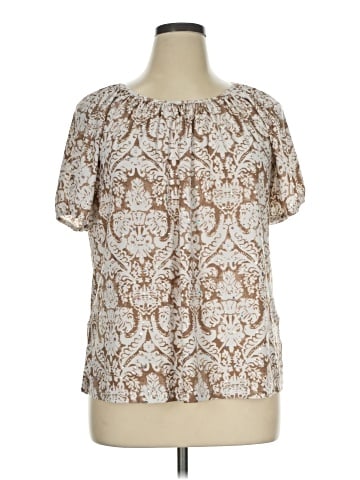 Cathy Daniels Short Sleeve Blouse (view 1)