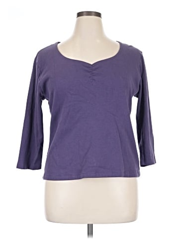 Coldwater Creek 3/4 Sleeve Top (view 1)