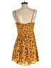 Xhilaration 100% Polyester Yellow Romper Size S - photo 2