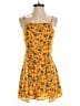 Xhilaration 100% Polyester Yellow Romper Size S - photo 1