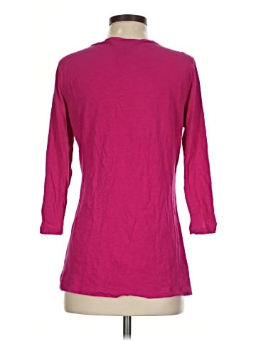 Lauren by Ralph Lauren 3/4 Sleeve T-Shirt (view 2)