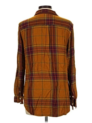 Mossimo Supply Co. Long Sleeve Button-Down Shirt (view 2)