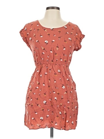 Pink Rose Casual Dress (view 1)