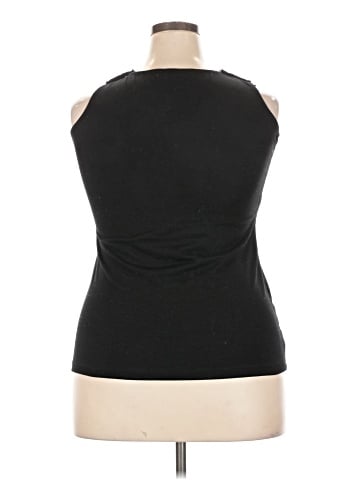 Basic Editions Sleeveless Top (view 2)