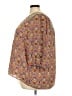 Rose + Olive 100% Polyester Brown 3/4 Sleeve Blouse Size 3X - photo 5