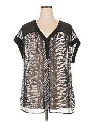Daniel Rainn Short Sleeve Blouse (view 1)