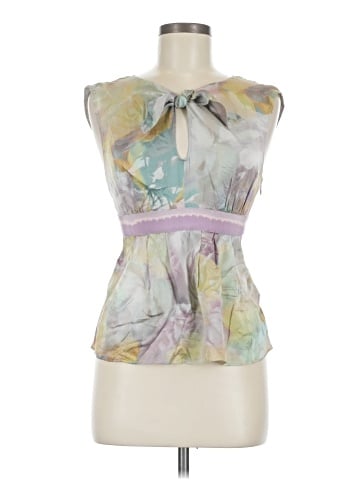Moschino Cheap And Chic Sleeveless Silk Top (view 1)