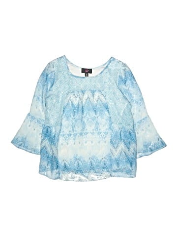 Iz Byer 3/4 Sleeve Blouse (view 1)