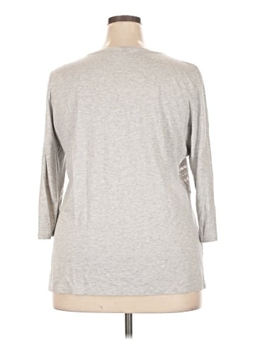 Zenergy by Chico's 3/4 Sleeve T-Shirt (view 2)