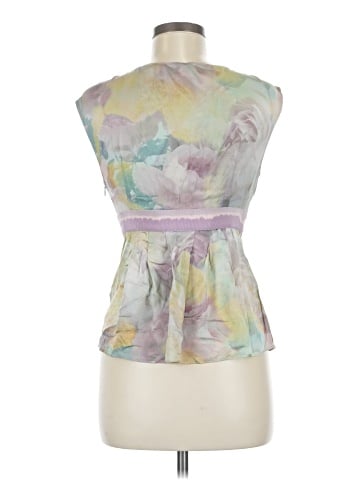 Moschino Cheap And Chic Sleeveless Silk Top (view 2)