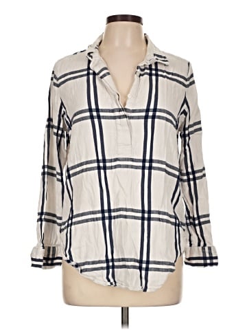 Liz Claiborne 3/4 Sleeve Button-Down Shirt (view 1)