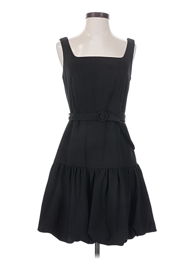 Maison Tara Casual Dress In Black