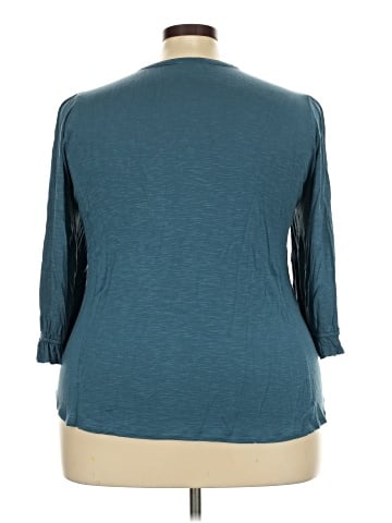 Democracy 3/4 Sleeve Blouse (view 2)