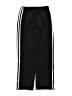 Adidas 100% Polyester Black Track Pants Size M (kids) - photo 2