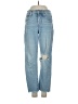 Madewell Color Block Blue Jeans Size 23 waist (petite) - photo 1
