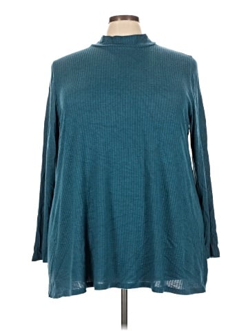Lane Bryant Long Sleeve Top (view 1)