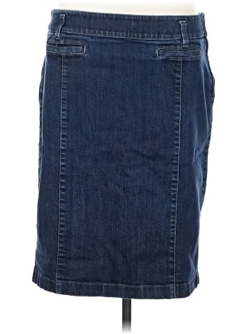 Ann Taylor Factory Denim Skirt (view 1)