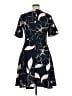 DKNY Print Black Casual Dress Size 14 - photo 2